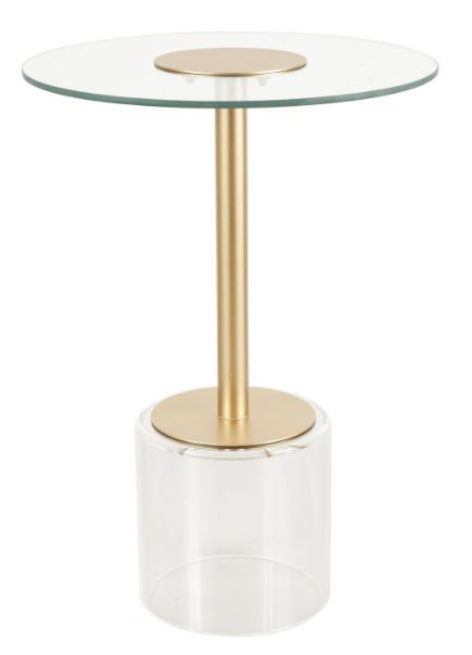 Deco Marche Clear 22" Acrylic Accent Table-2