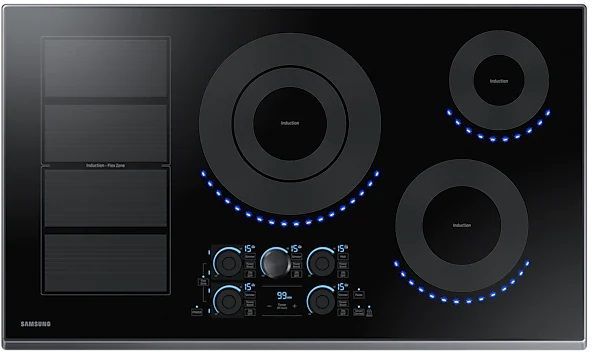 Samsung 36" Black Induction Cooktop-0