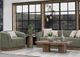 International Furniture Direct Suomi Olive Green Loveseat-1