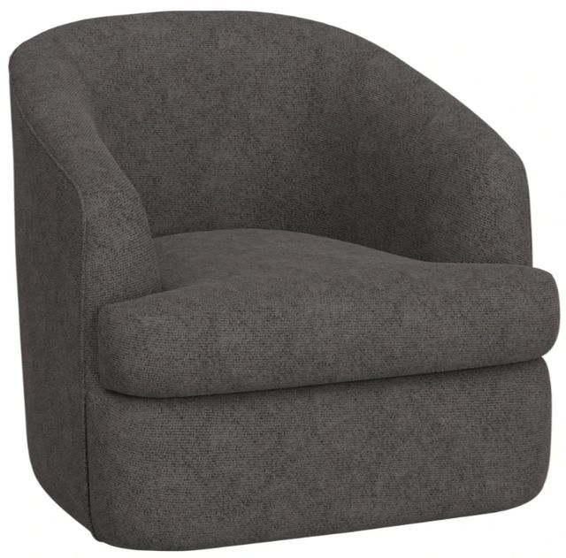 International Furniture Direct Tumbi Gray Swivel Accent Chair-0
