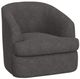 International Furniture Direct Tumbi Gray Swivel Accent Chair-0