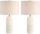 Renwil® Everren Dorato 2-Piece Off-White Table Lamp-3