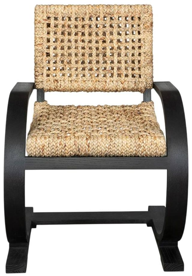 Uttermost® Rehema Black Dining Chair-3