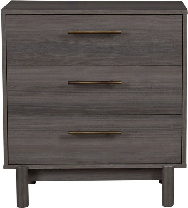 Signature Design by Ashley® Brymont Dark Gray 3-Drawers Chest-1