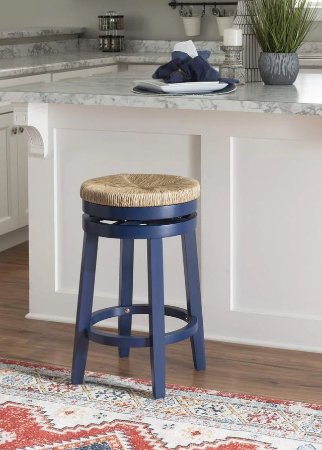 Powell® Maya Navy Blue Counter Stool-1