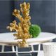 A & B Home Golden Coral Accent on Clear Base-4