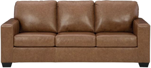 Signature Design by Ashley® Bolsena Caramel Queen Sleeper Sofa-1