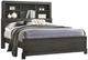 ACME Furniture Lantha Gray Oak Eastern King Bookcase Bed-0