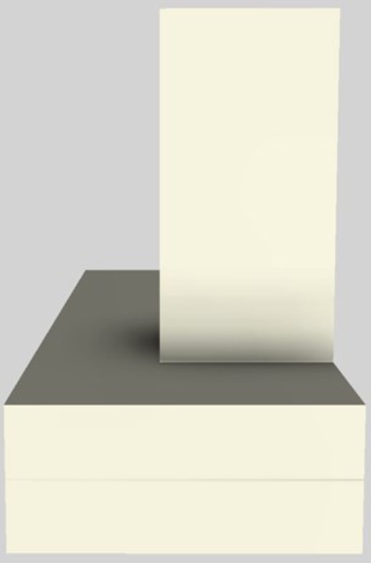 Vent-A-Hood® 54" Biscuit Contemporary Wall Mounted Range Hood-1