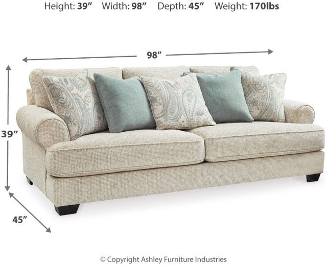 Signature Design by Ashley® Monaghan Sandstone Sofa-3