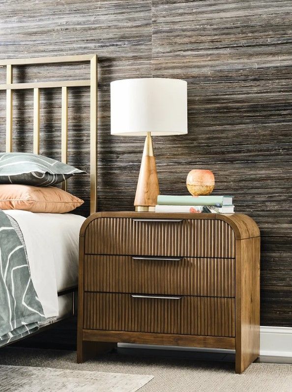Hammary® Hidden Treasures Brown Adele Nightstand-1