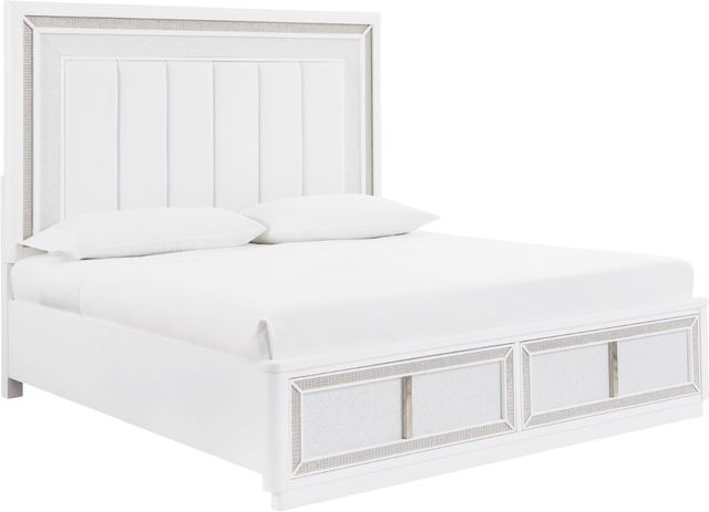 Signature Design by Ashley® Chalanna 4-Piece White Queen Bedroom Set-1
