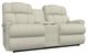 La-Z-Boy® Pinnacle Antique Power Wall Reclining Loveseat with Console, Headrest, and Lumbar-0