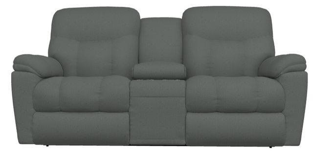 La-Z-Boy® Morrison Indigo Manual Reclining Loveseat with Console-1