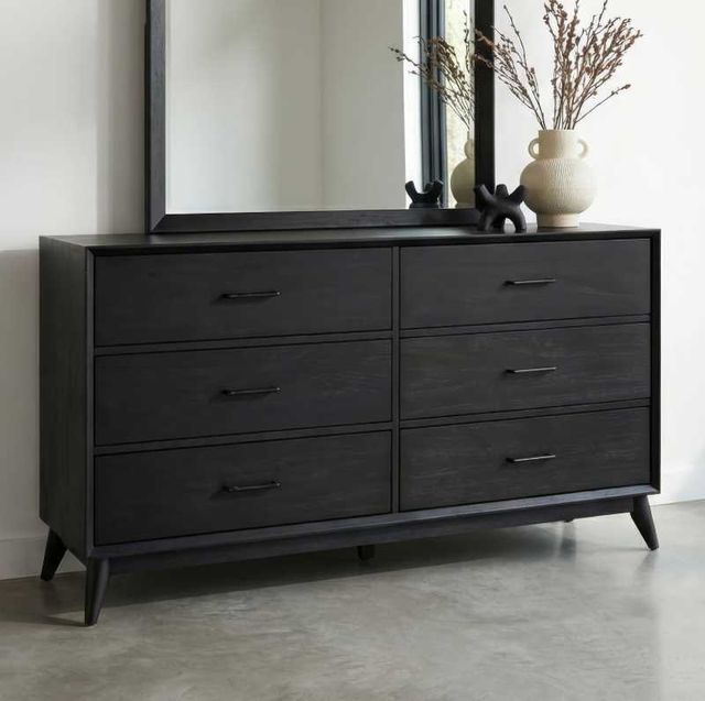 Liberty Furniture Century Modern Black Walnut Dresser-1