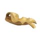 A & B Home 20" Brown/Gold Plate -0