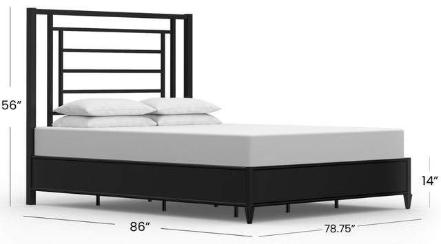 Wesley Allen Customizable Sunset King Iron Bed-2