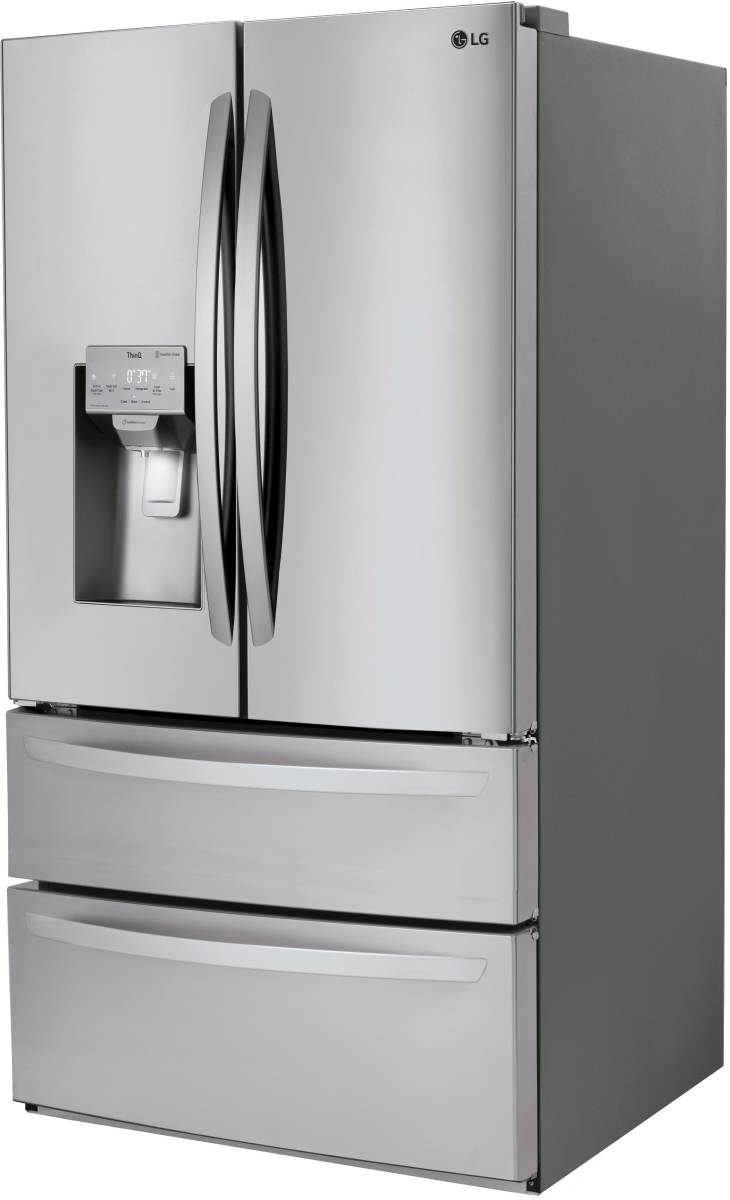 LG 36 in. 27.8 Cu. Ft. Stainless Steel French Door Refrigerator - Thumbnail 2