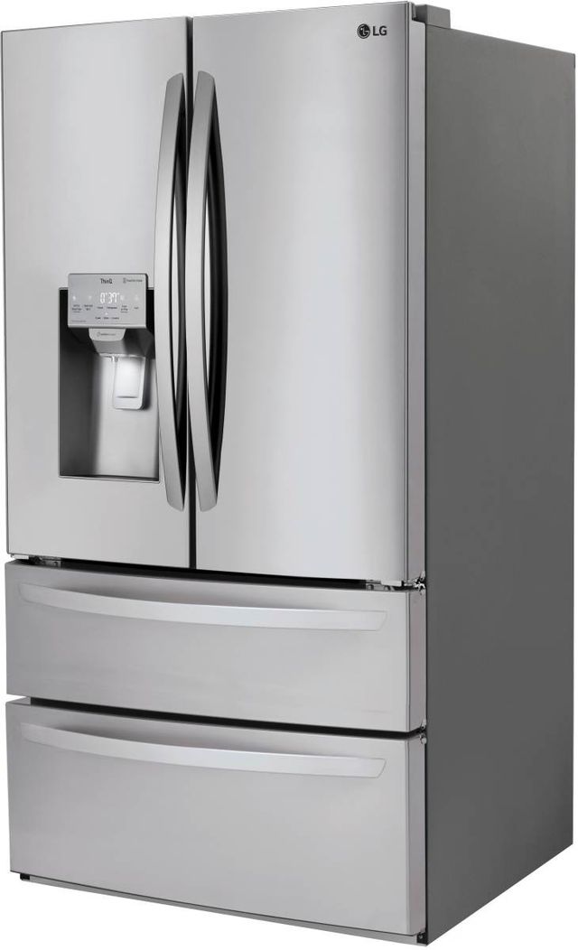 LG 36 in. 27.8 Cu. Ft. Stainless Steel French Door Refrigerator-3