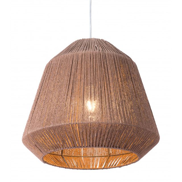 Zuo® Modern Impala Brown Ceiling Lamp-0