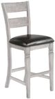 Sunny Designs™ Alpine Gray/Black 30" Bar Stool-0