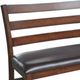 Intercon Kona Raisin Ladder Back Bench-1