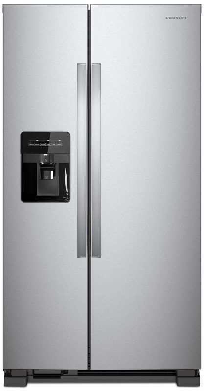 Crosley® 36" 24.6 Cu. Ft. Stainless Steel Side-by-Side Refrigerator -0