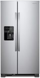 Crosley® 36" 24.6 Cu. Ft. Stainless Steel Side-by-Side Refrigerator -0
