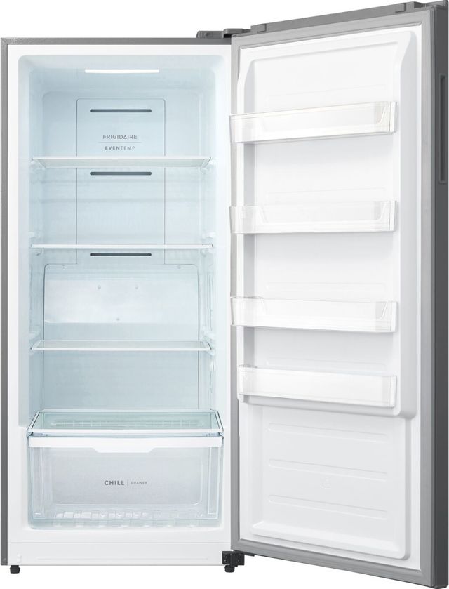 Frigidaire® 30" 15 Cu. Ft.  Fingerprint-Resistant Stainless Steel Look Garage Ready Convertible Freezer-2