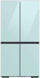 Samsung Bespoke Flex™ 18" Morning Blue Glass French Door Refrigerator Bottom Panel-3