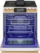LG SIGNATURE 30” Iconic Collection Essence White Slide-In Gas Range with Dynamic Probake Convection® , Air Fry, and Air Sous Vide-1
