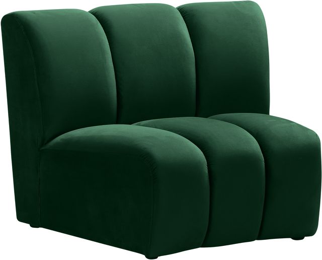 Meridian Furniture Infinity Green Velvet Modular Chair-1