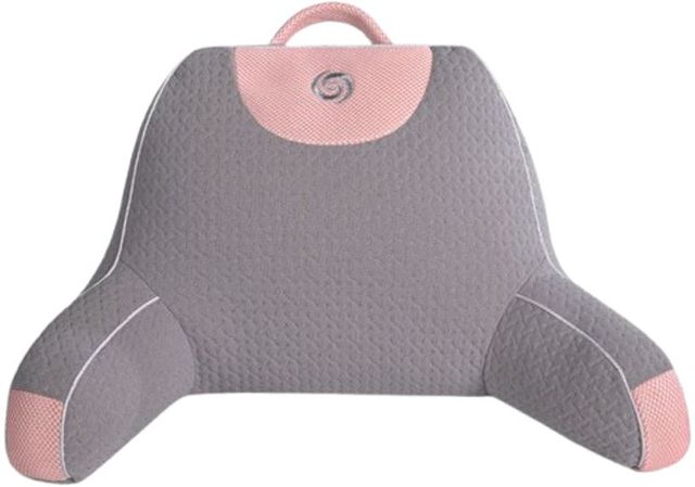 BEDGEAR® Gray/Pink Toddler Mini Backrest Pillow-1