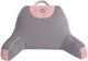 BEDGEAR® Gray/Pink Toddler Mini Backrest Pillow-1