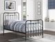 Homelegance® Engleside Gunmetal Youth Twin Metal Rod Bed-1