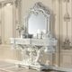 ACME Furniture Vanaheim Antique White Sofa Table-4