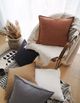 Livia Linen White Decorative Pillow-3