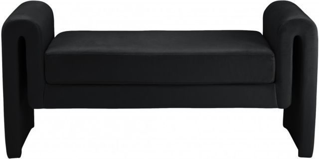 Meridian Furniture Sloan Black 51" Bench-1