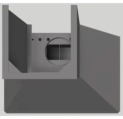 Vent-A-Hood® 42" Gunsmoke Wall Hood-2