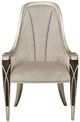 Michael Amini® Villa Cherie Chardonnay/Hazelnut Arm Chair -2