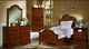 Vaughan-Bassett Cottage Cherry Full Panel Footboard-1
