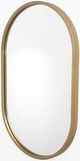 Uttermost® Varina Antiqued Gold Leaf Oval Mirror-0