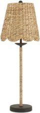 Currey & Company Annabelle Natural/Mole Black Table Lamp-0