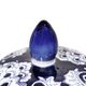 A & B Home Blue/White 14" Ginger Jar-4