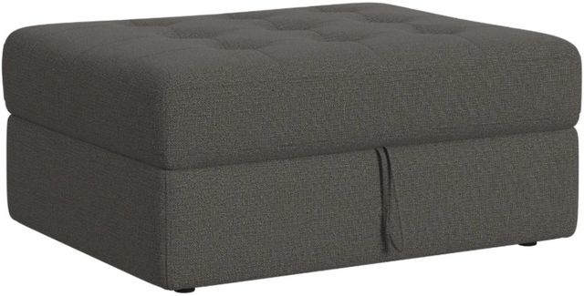 Elements International Option One Palmer Plus Ash Storage Ottoman-0