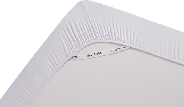 Tempur-Pedic® TEMPUR-Breeze® 4-Piece White TENCEL™ Lyocell California King Sheet Set-2