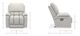 La-Z-Boy® Greyson Ice Leather Power Rocking Recliner with Head Rest-5