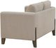Coaster® Islington Taupe Upholstered Panel Arm Loveseat-4