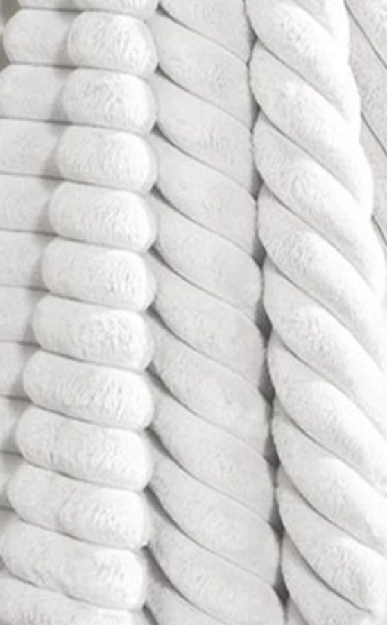 American Wholesale Furniture Cloud Heights Ivory Throw-2