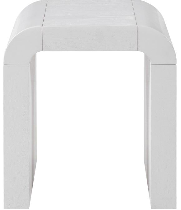 Meridian Furniture Toulon White End Table-1